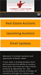 Mobile Screenshot of corbettauctions.com